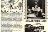 Dinner with the Queen Mt Hope Cover and Back copy