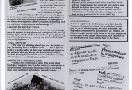 School Days Brochure Mt Hope 1988 Inside 3 and 4