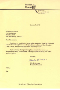 Classroom Closeup Westward Ho letter 97