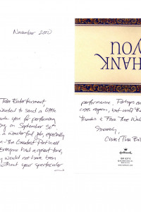 Briggs Ren Reception note 2000