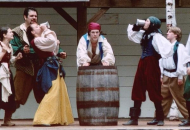 Grace and Kitty Downing the Ale